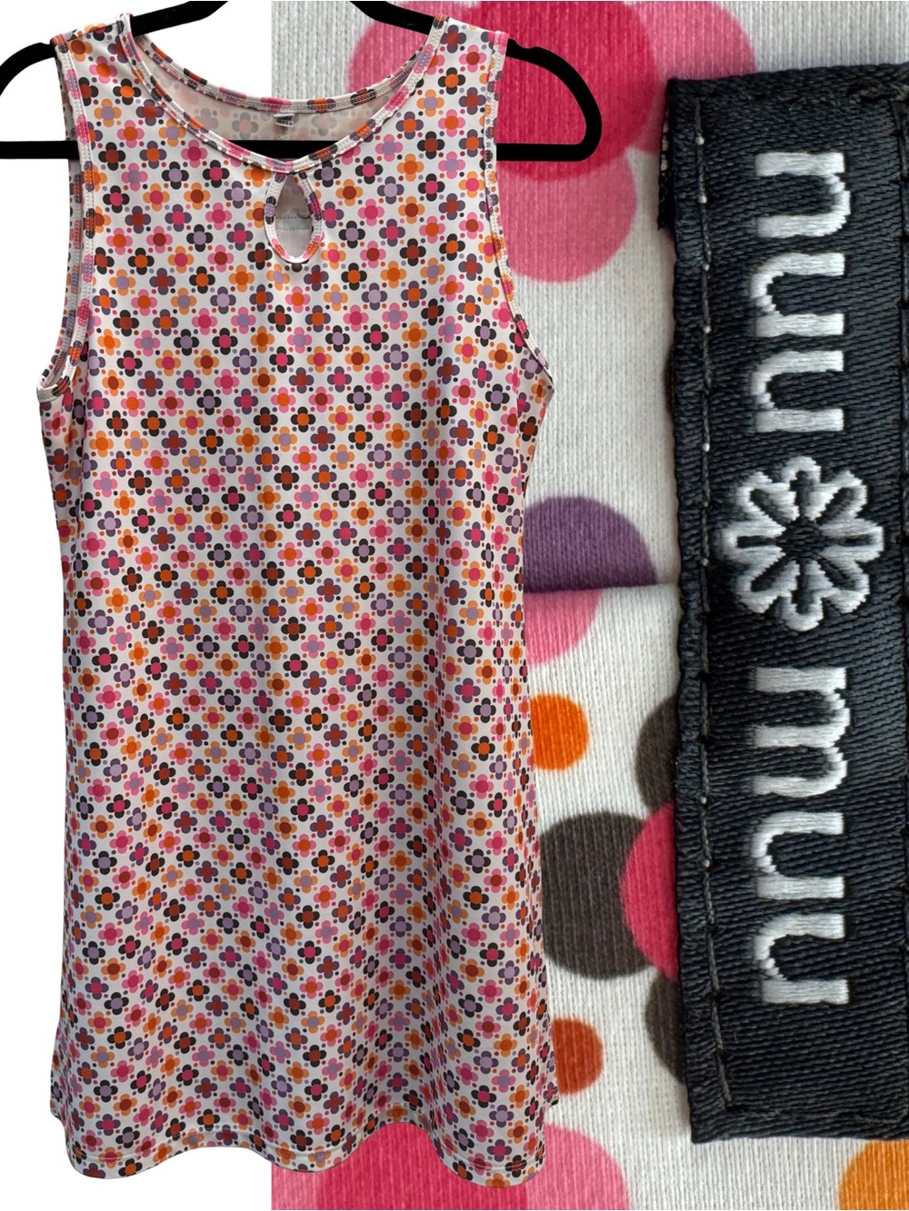 Nuu-Muu Keyhole Neckline A-line Exercise Dress Size Large (Pixie 2012)